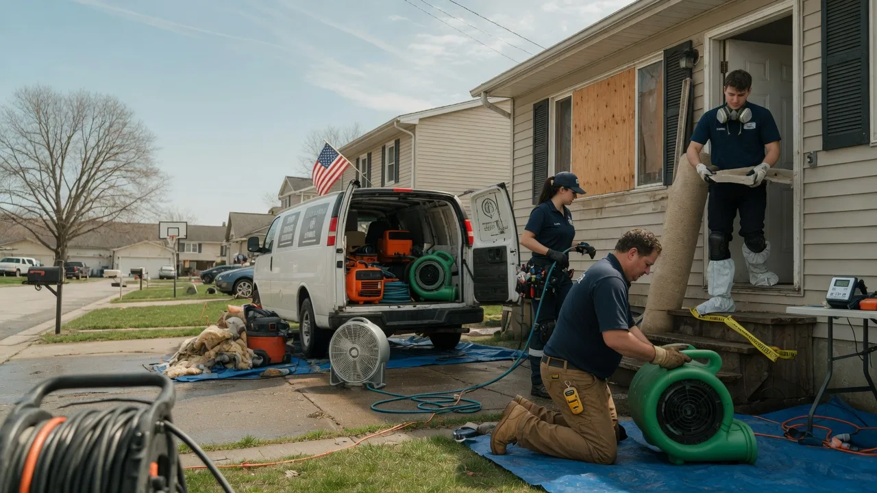 Water Damage Restoration in Oak Grove, LA near me